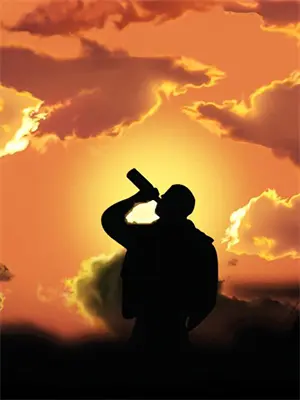 手工折纸黑白无常怎么折