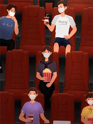 雾锁晨光摄影构图